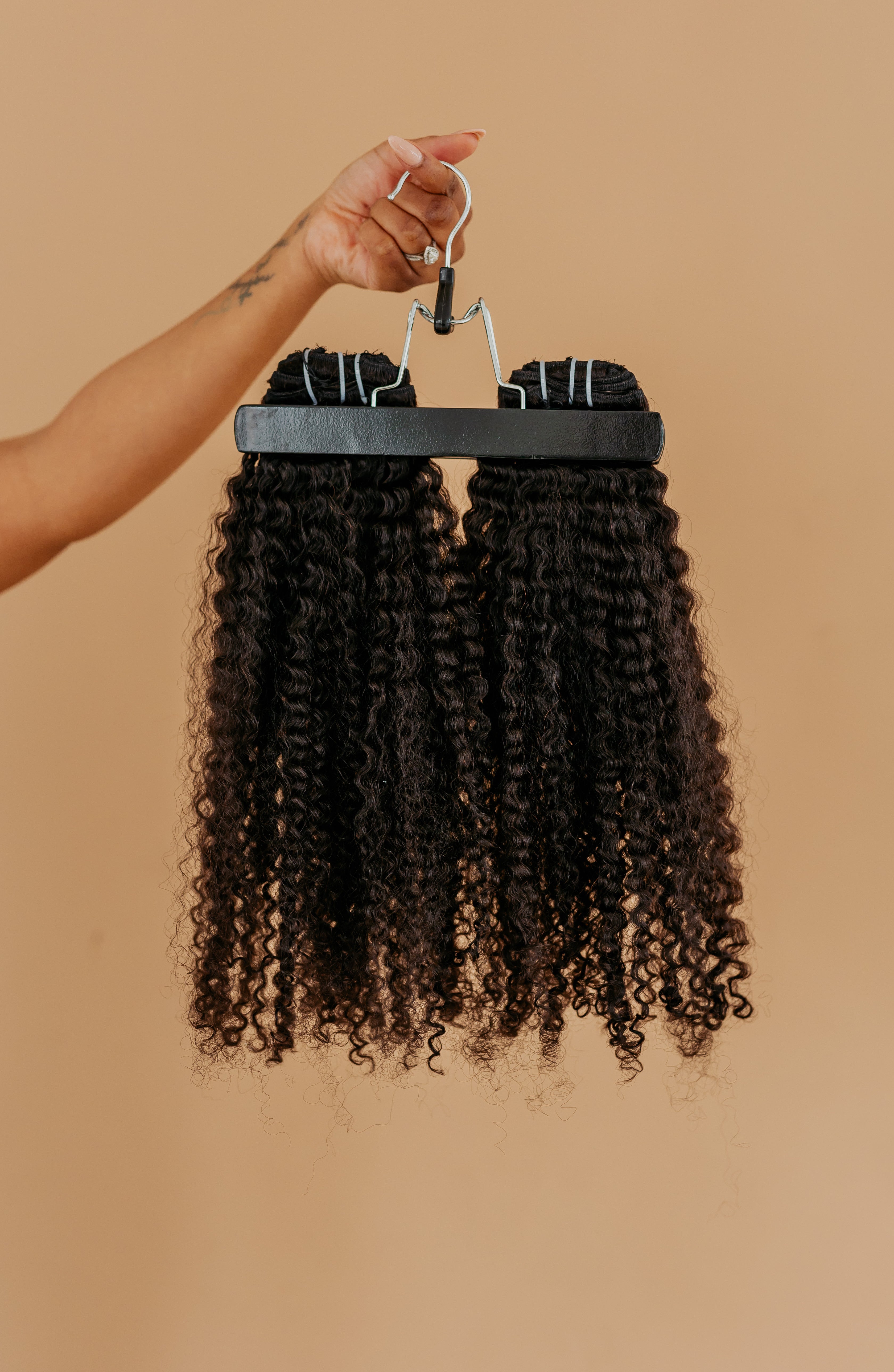 Cambodian Deep Curly Clip Ins